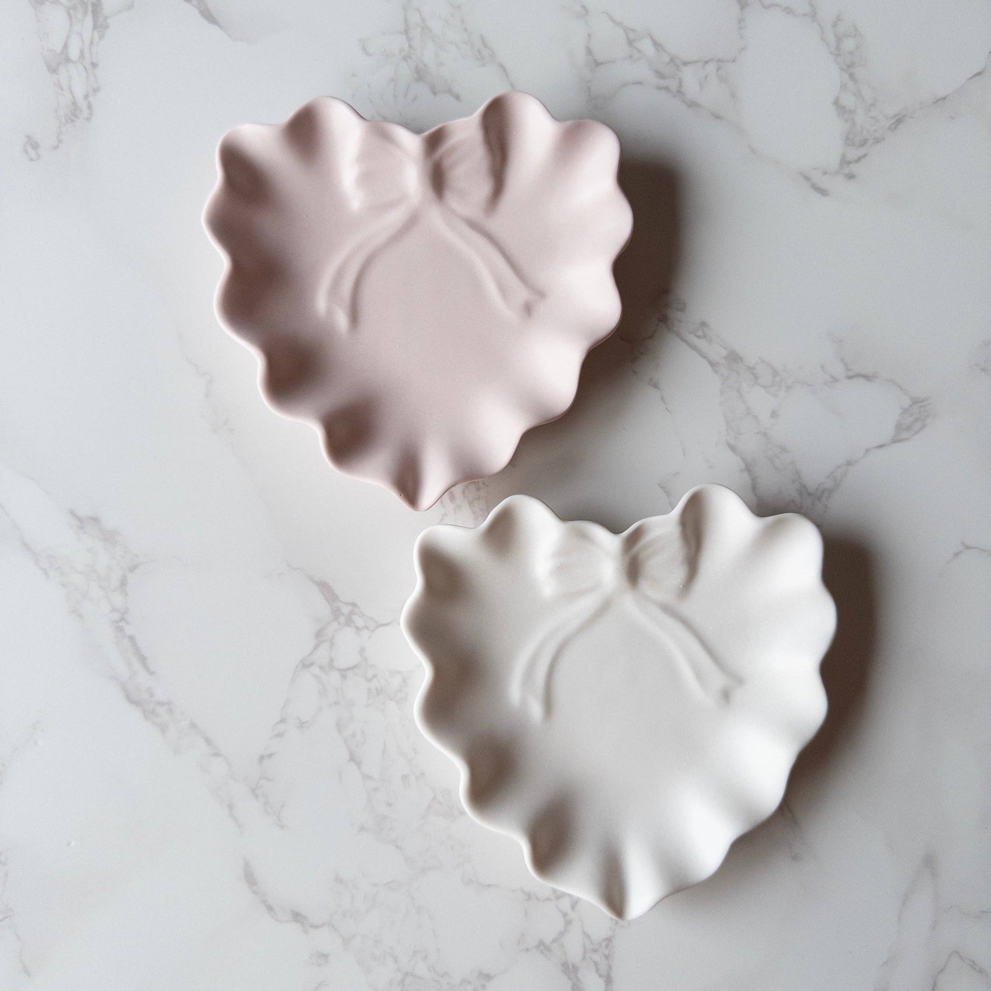 Ruffle Bow Jewelry Dish
