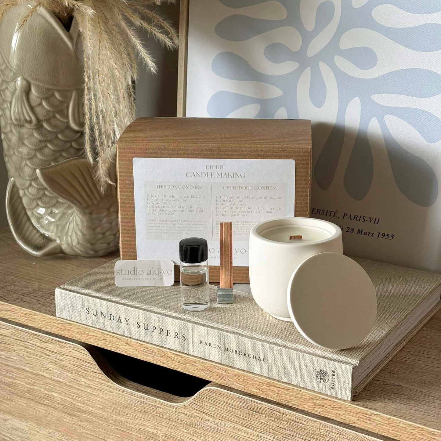 Cypress Fig DIY Candle Making Kit