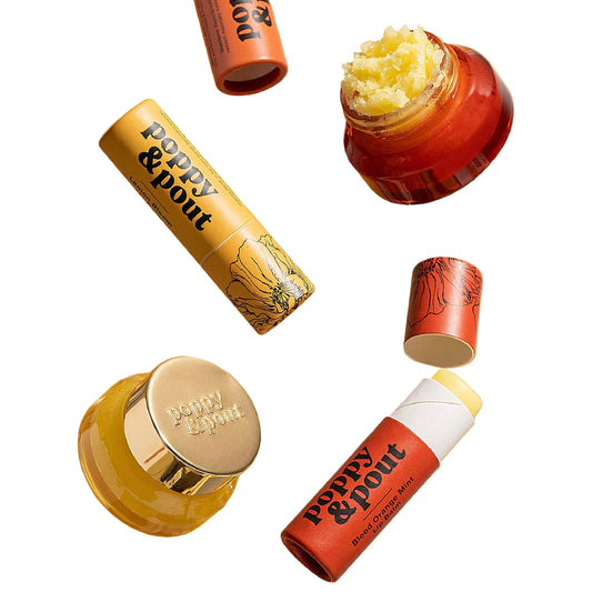 Poppy & Pout Lip Balms