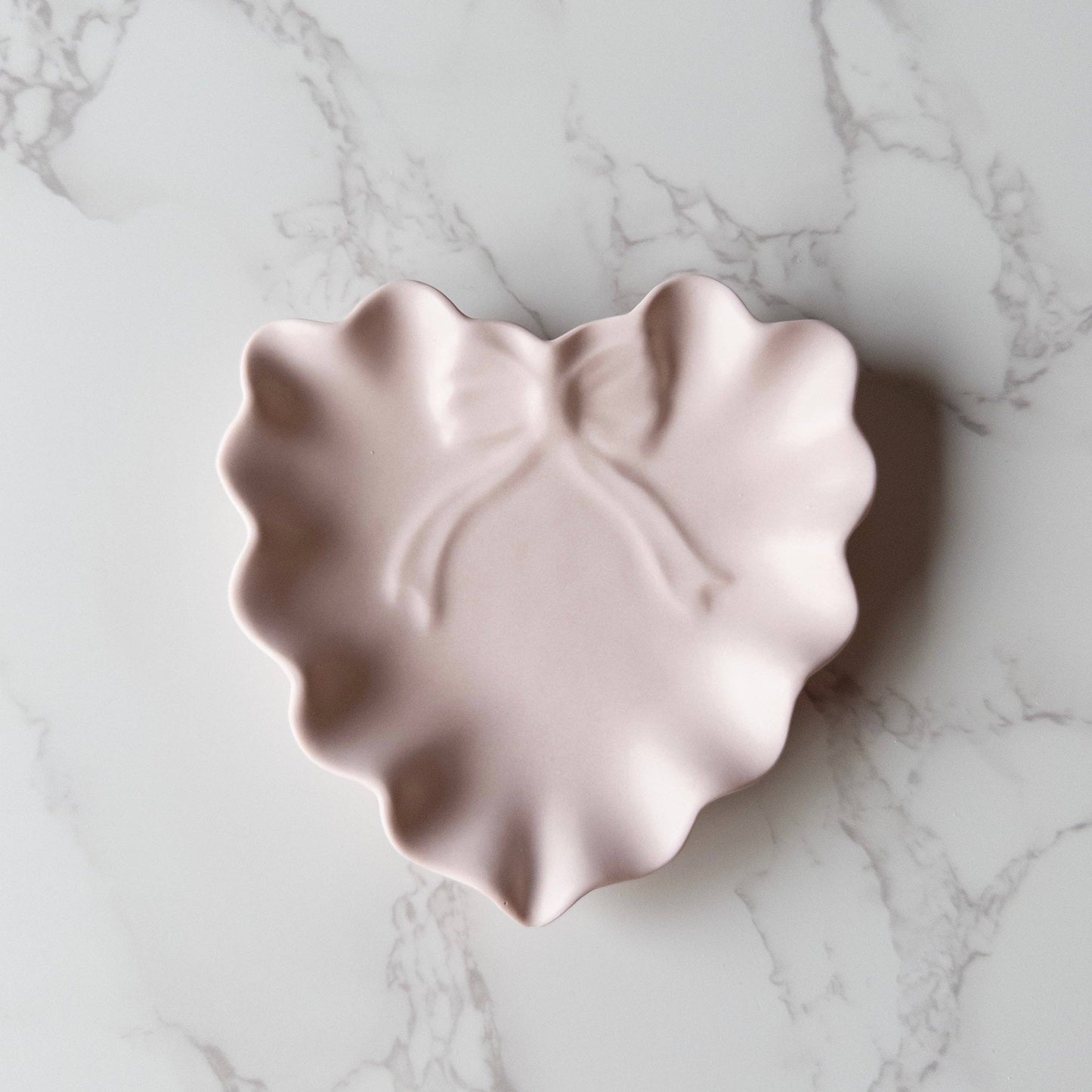 Ruffle Bow Jewelry Dish