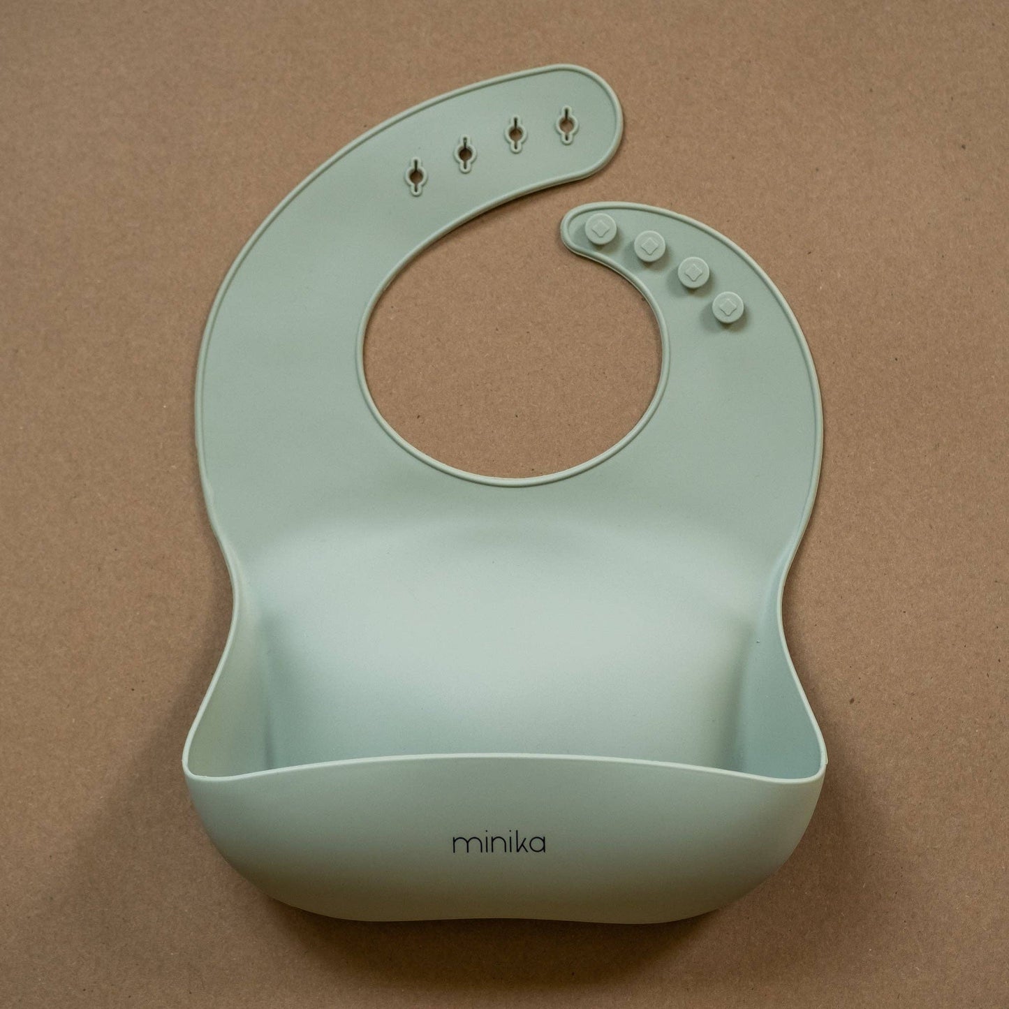 Silicone Bib - Sage