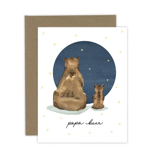 Papa Bear Father's Day Card