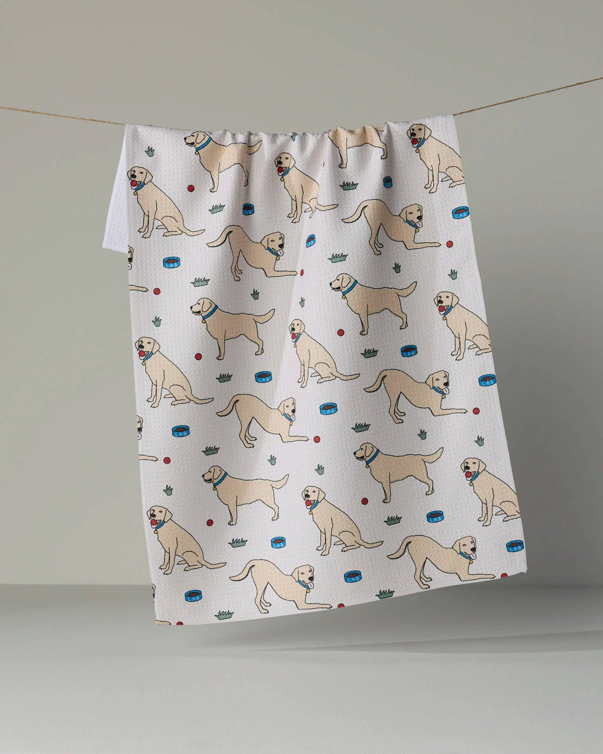 Lab Pals Tea Towel