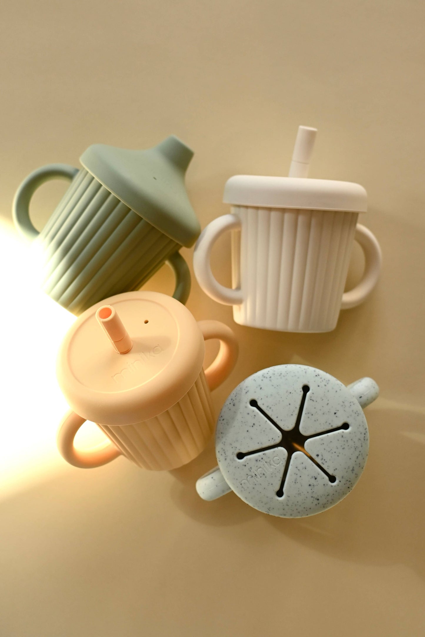 Stainless and Silicone 3-in-1 cup - Sunset
