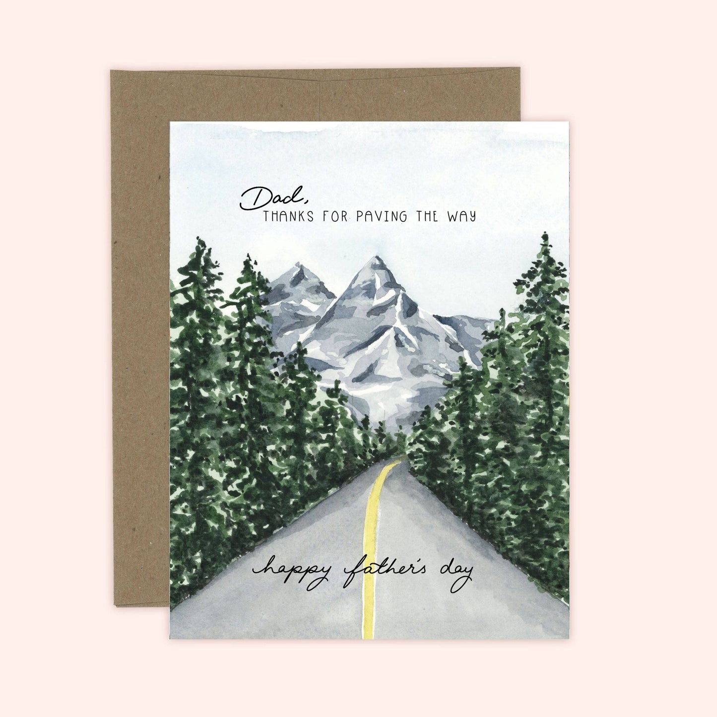 Father's Day Paving the Way Card