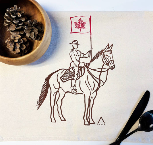 RCMP Organic Tea Towel
