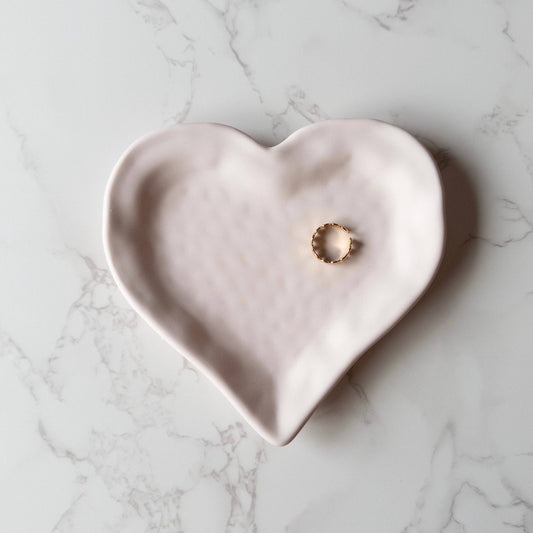 Organic Heart Tray | Unique Jewelry Tray