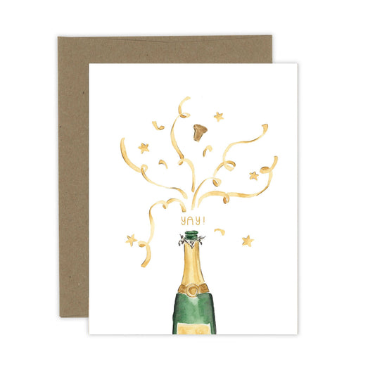 Pop the Champagne Card