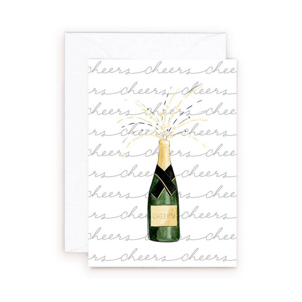 Cheers Celebration Enclosure Mini Card
