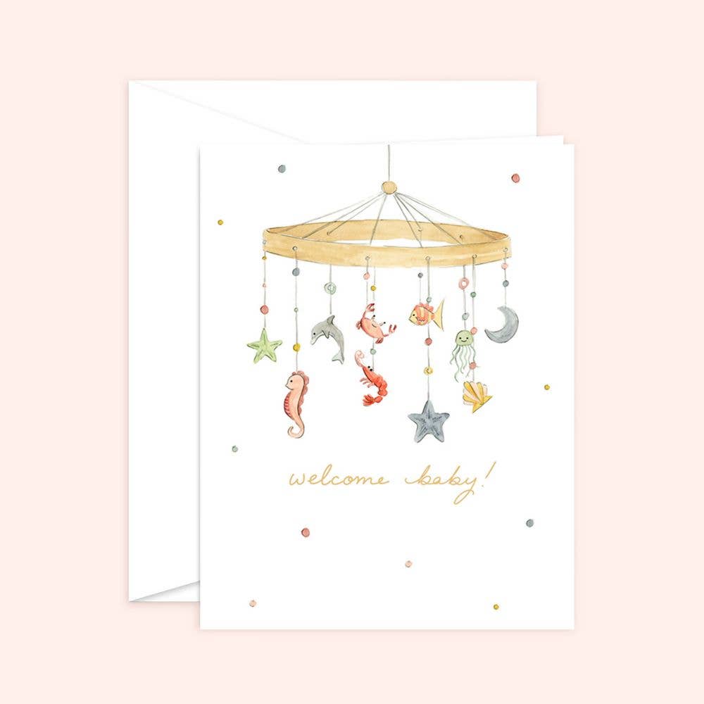 Under the Sea Baby Card