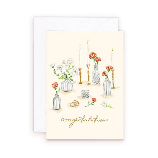 Wedded Congratulations Mini Card