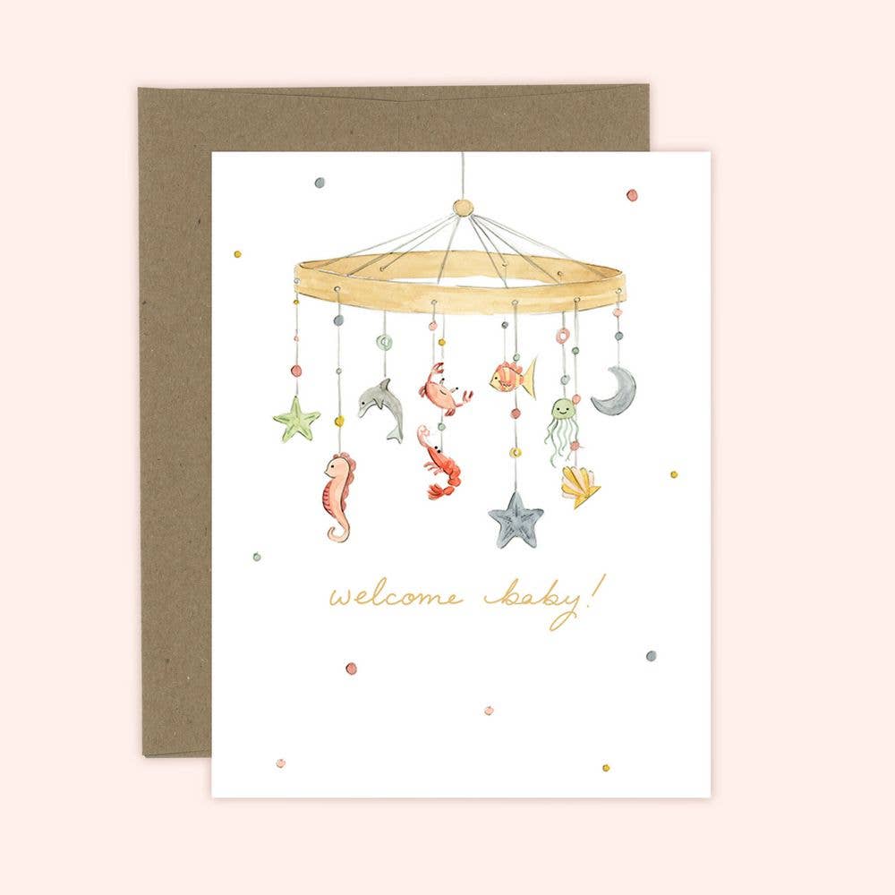 Under the Sea Baby Card