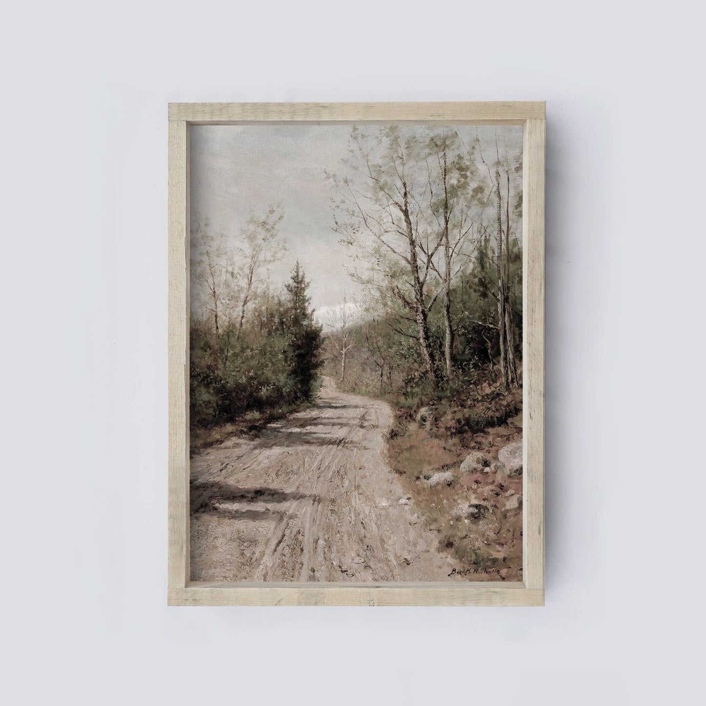 Vintage Landscape Print