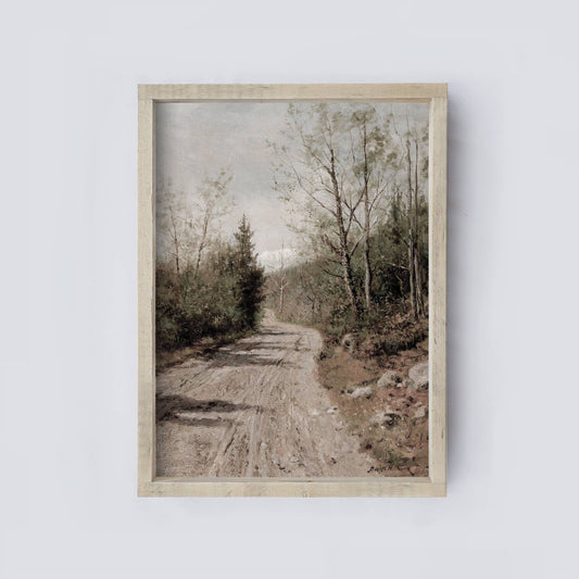Vintage Landscape Print
