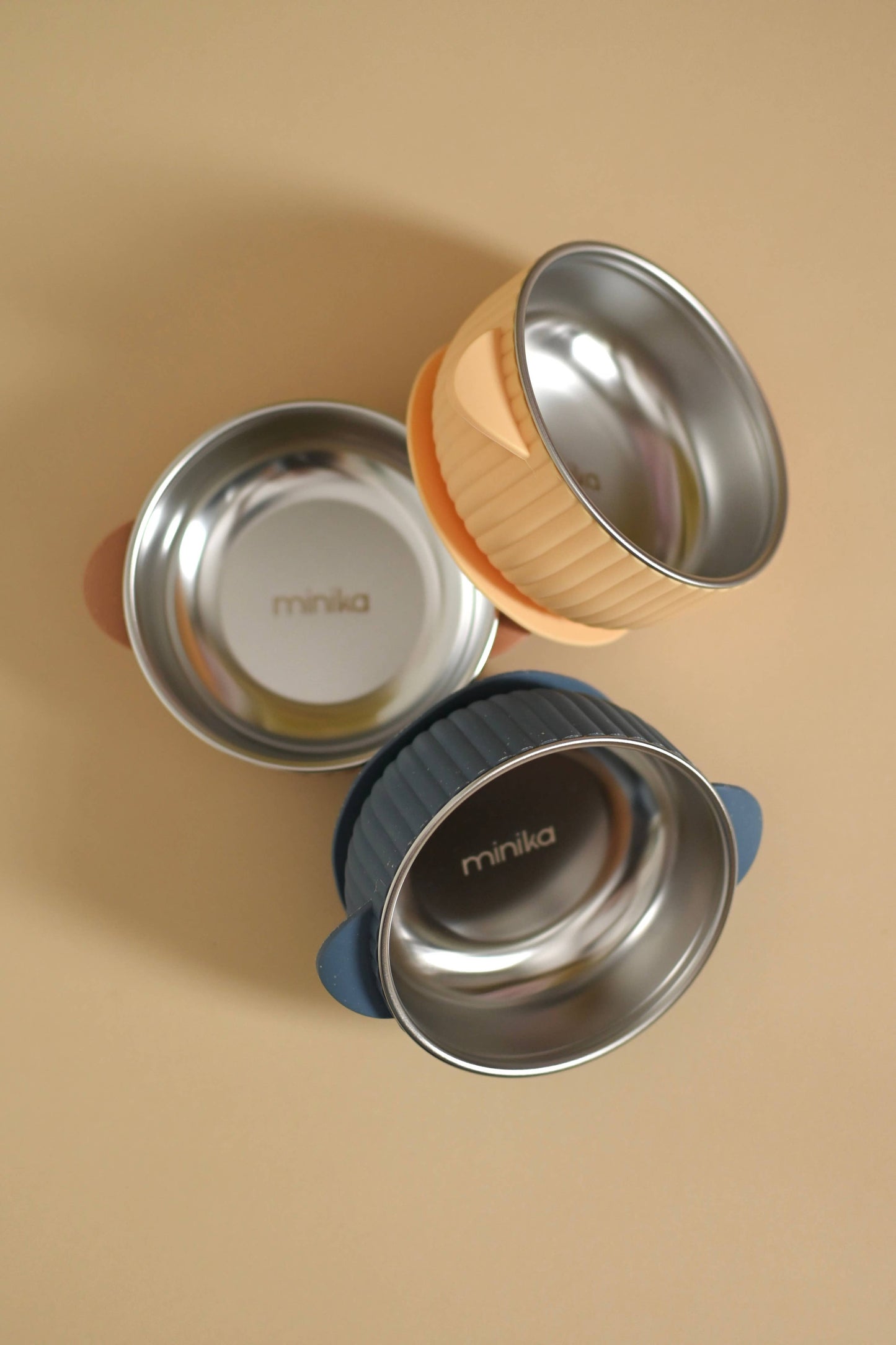 Stainless & Silicone Bowl - Sage