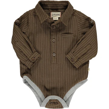 Jasper Onsie Brown/Grey