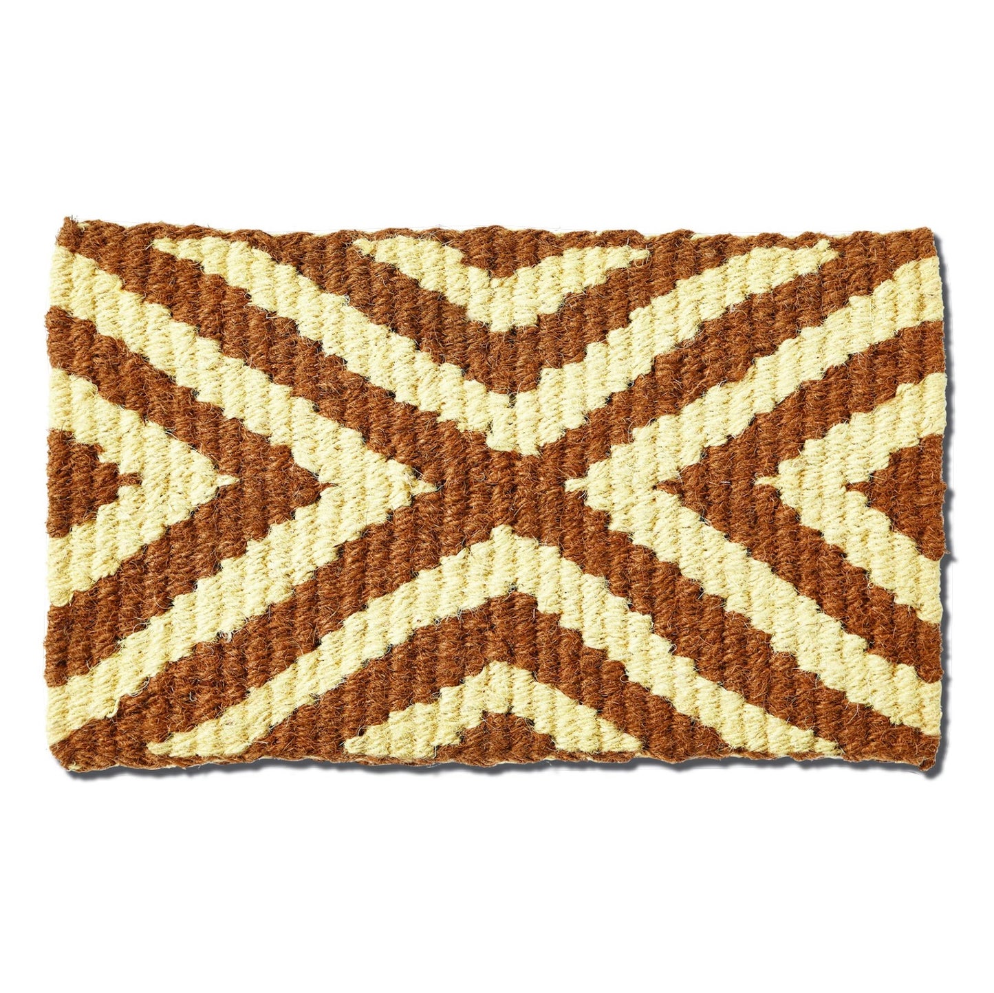 Chevron Coir Mat