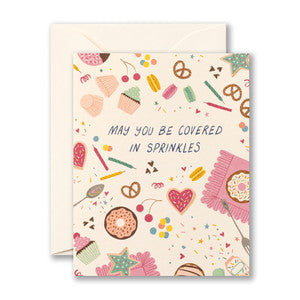 Card- may you be covered in sprinkles