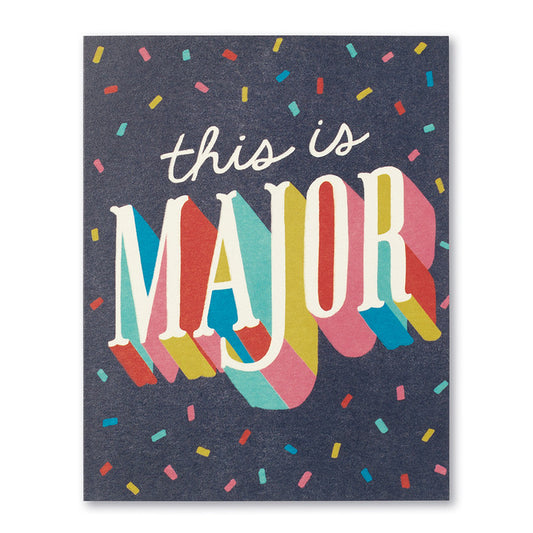 Card This is Major