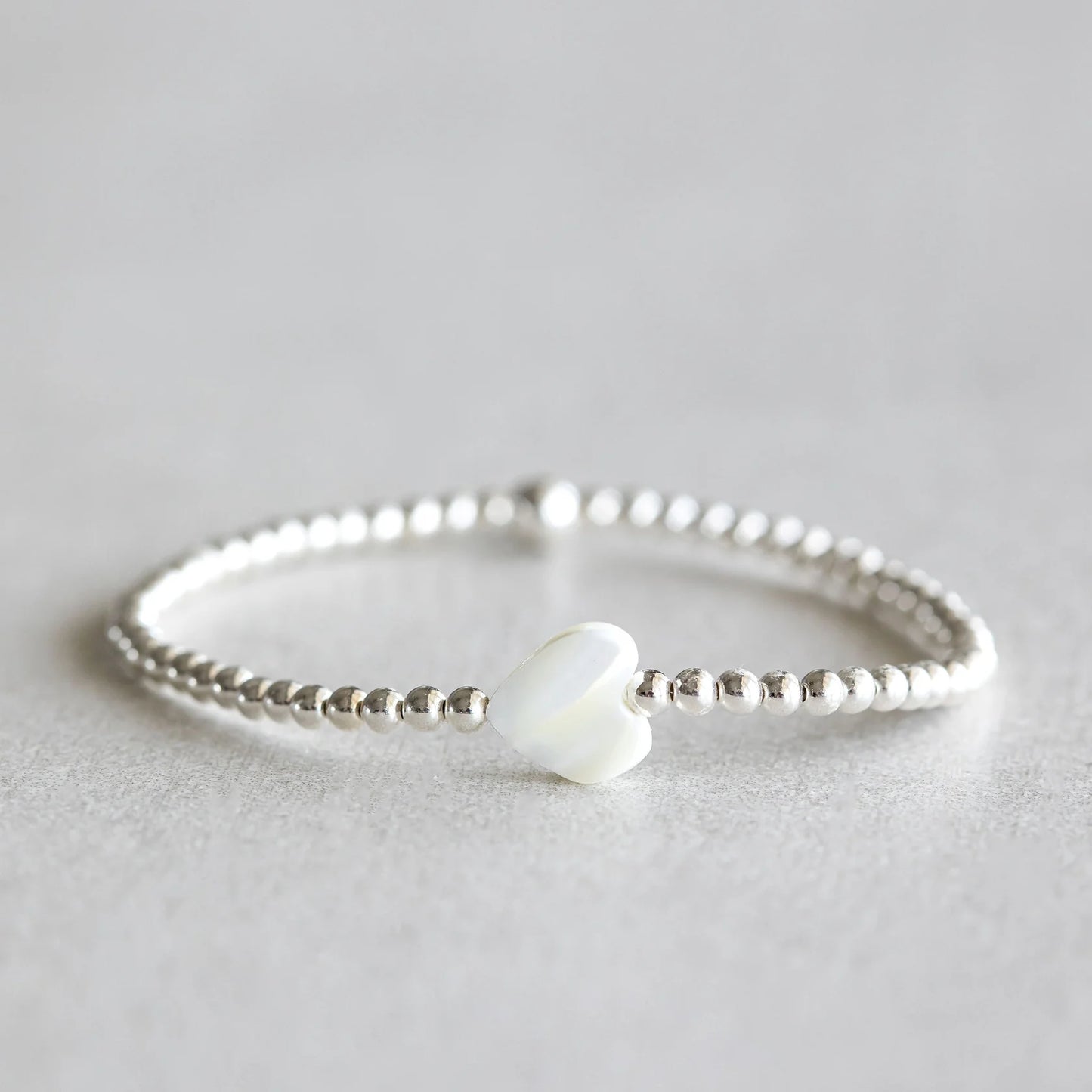 Shell Heart Bracelet