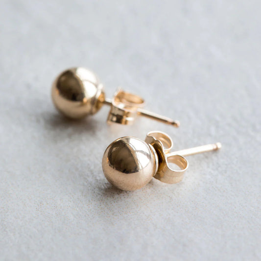 4mm Gold-filled earrings