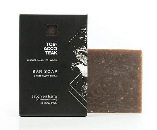 Tobacco Teak Bar Soap