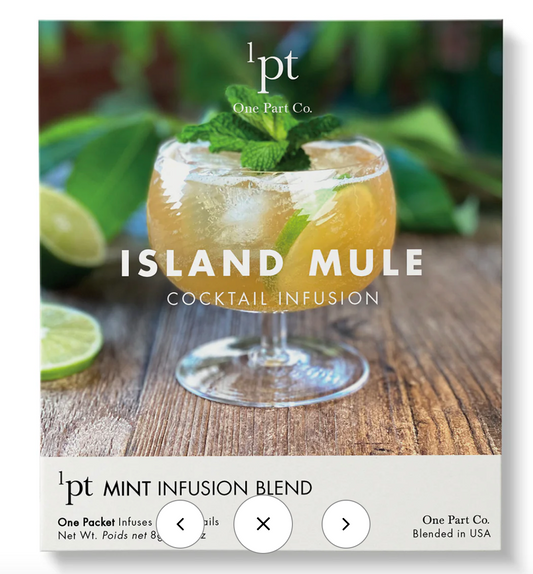 Island Mule cocktail infusion