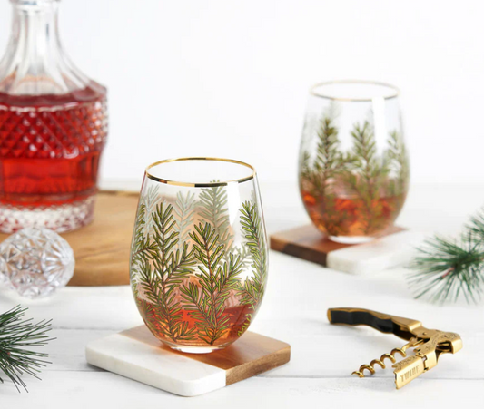 Woodland Stemless Wine Glass