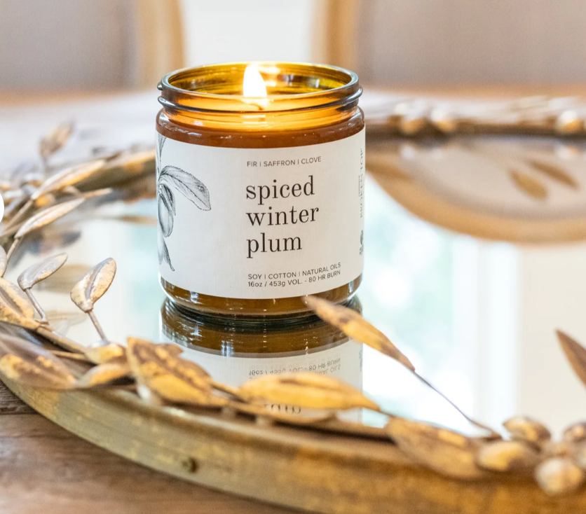 Spiced Winter Plum Candle