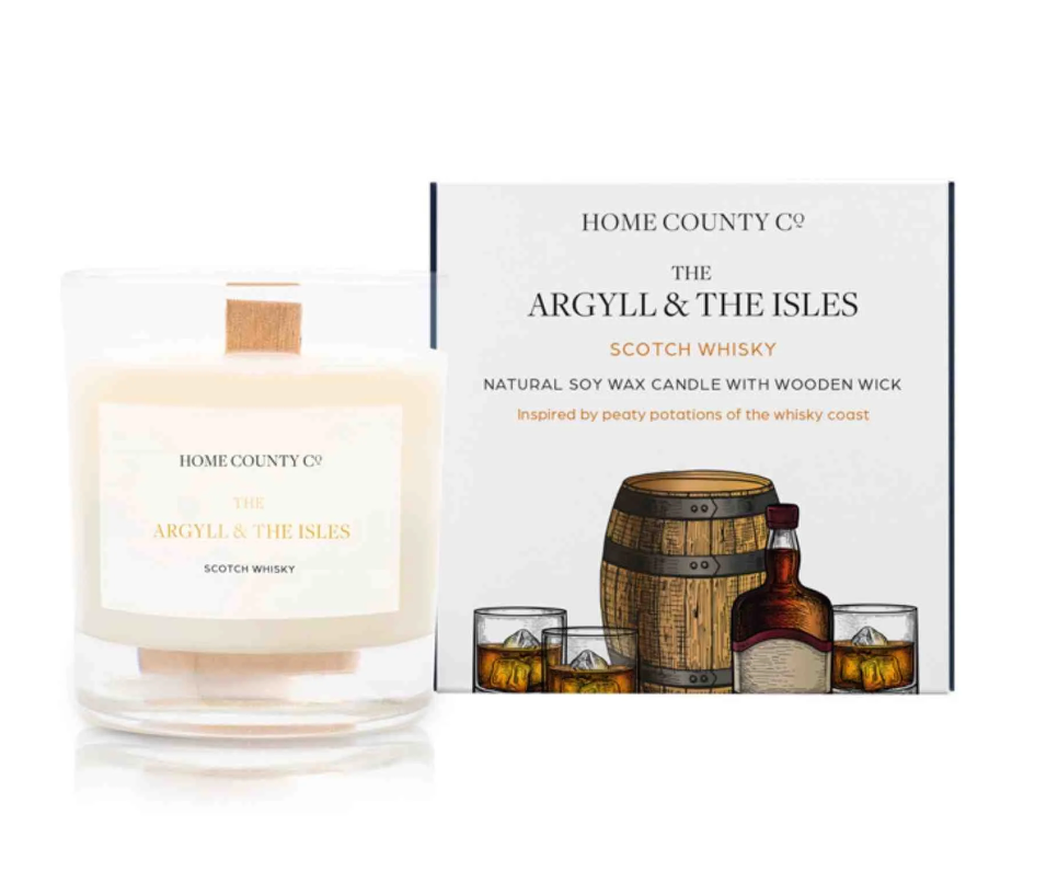 Argyll & Isles Scotch - Whisky Candle