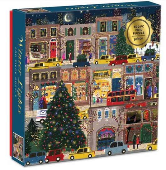 Winter Lights Foil Puzzle