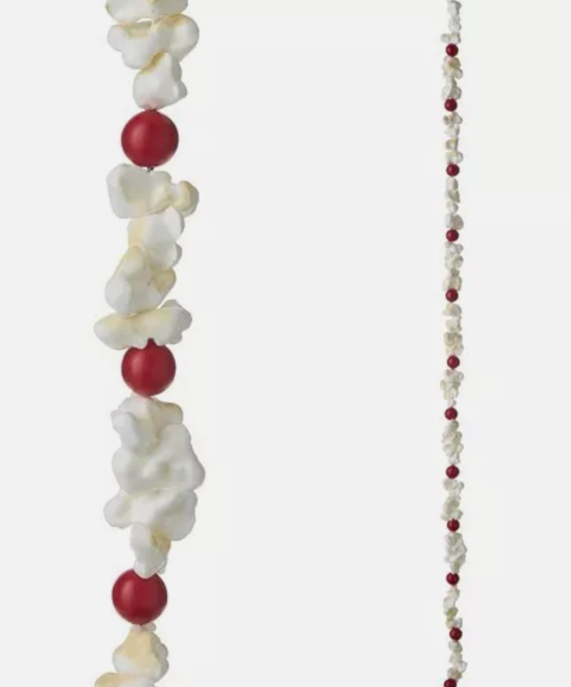 5.5' POPCORN AND BERRY GARLAND