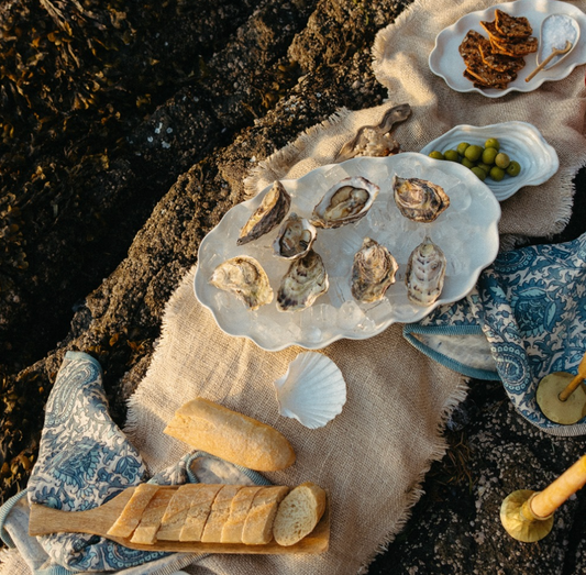 Calypso Scalloped Platter