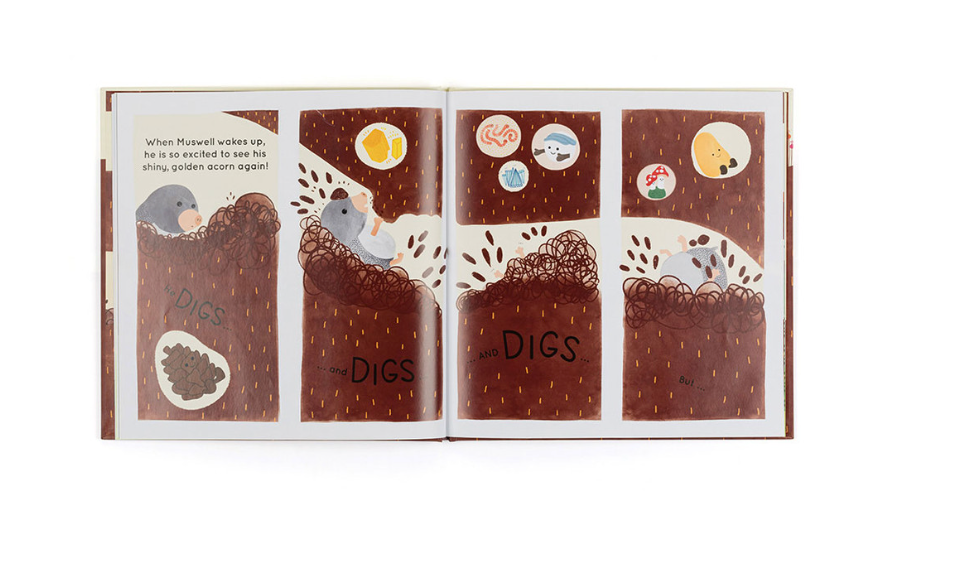 Muswell Mole and the Buried Treasure Book