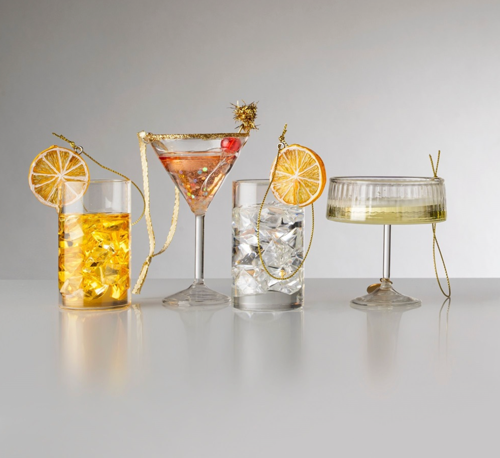 Merry Martini Ornament