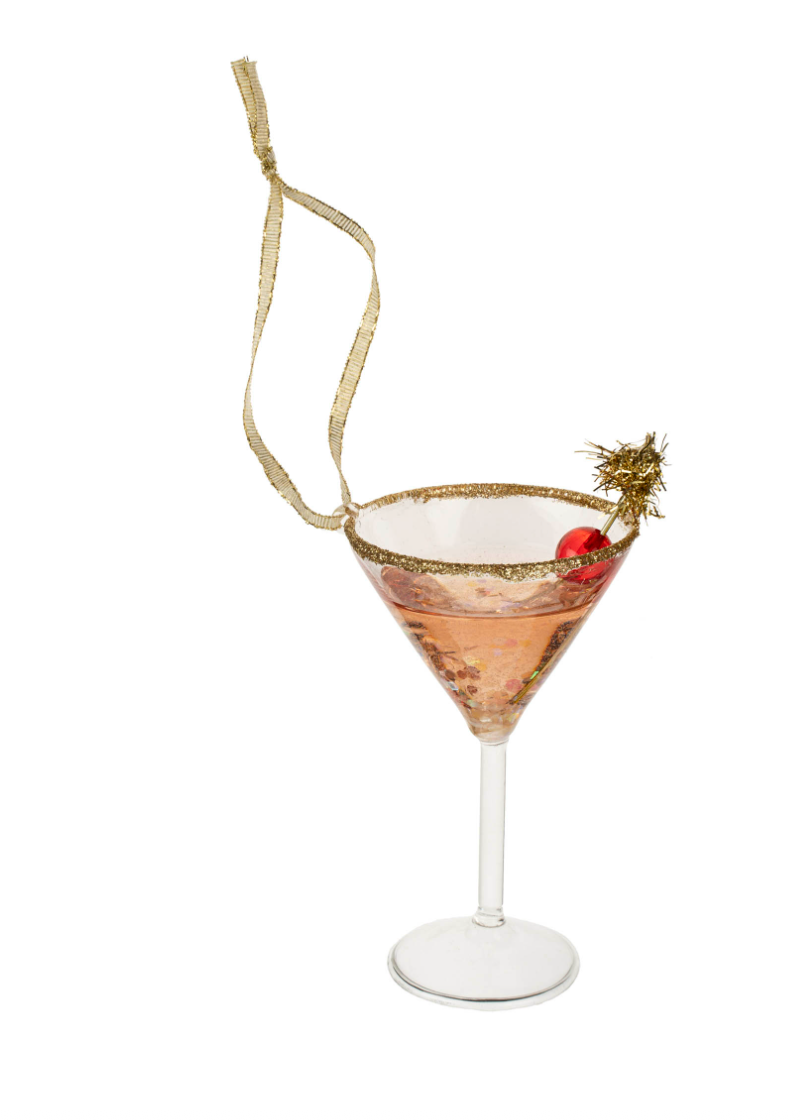 Merry Martini Ornament