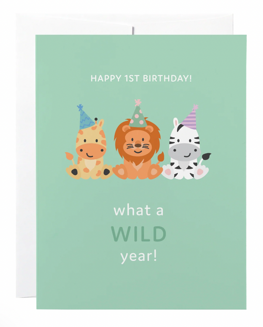 Card - Wild Year