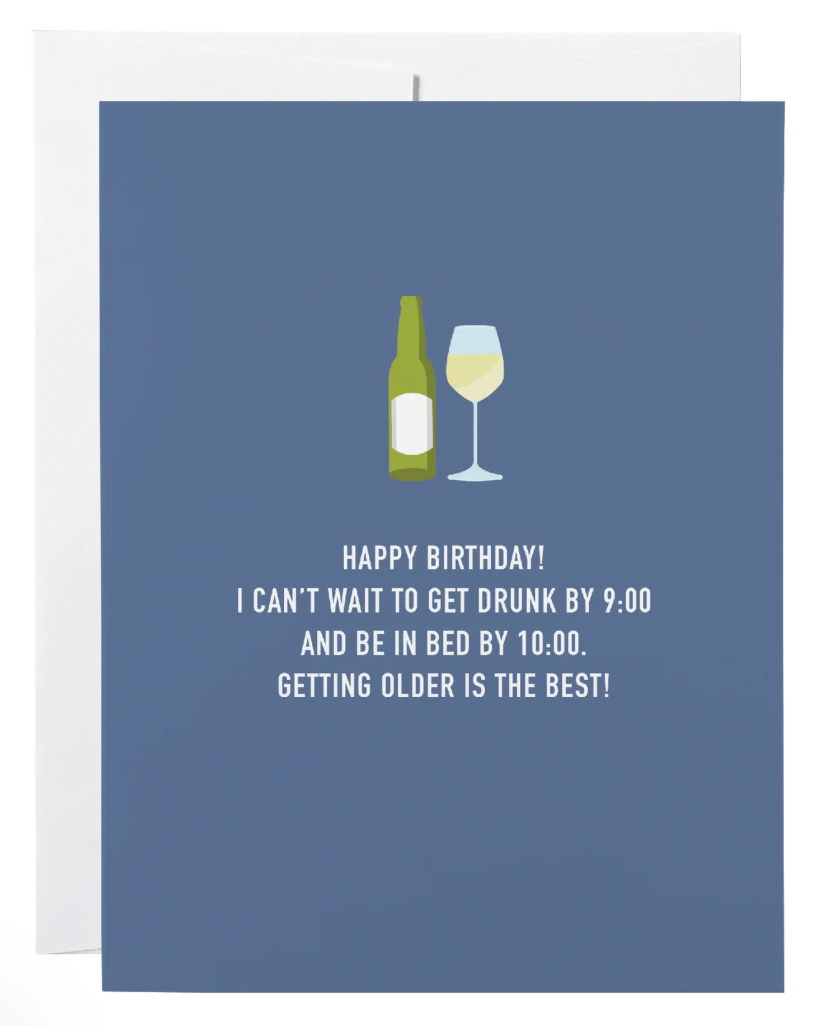 Card - Drunk by Nine