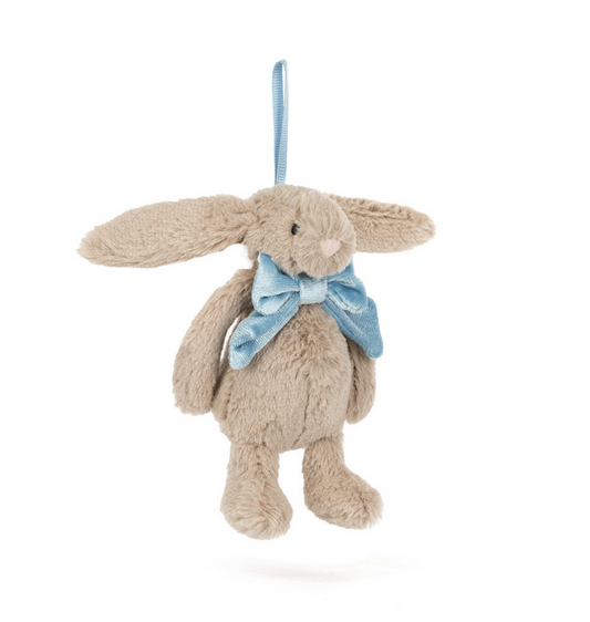 Bashful Beige Bunny Decoration