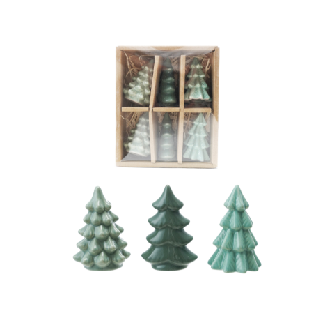 Stoneware Tree Box Set