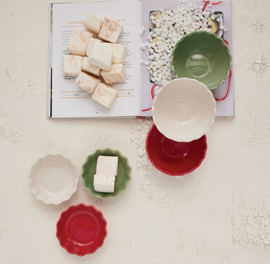 4" Scalloped Bowl