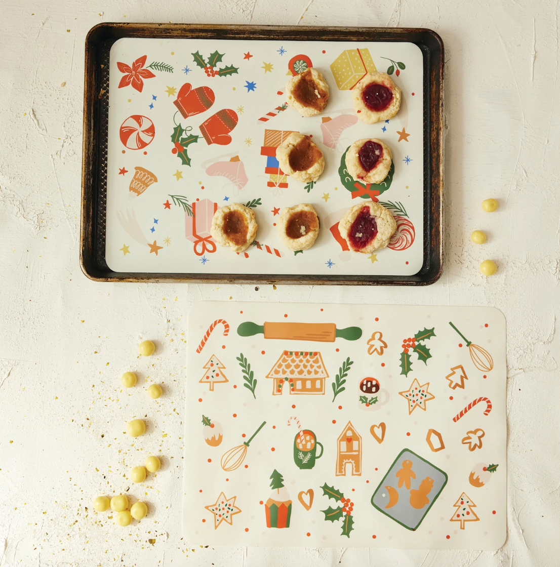 Holiday Non-slip Baking Mat
