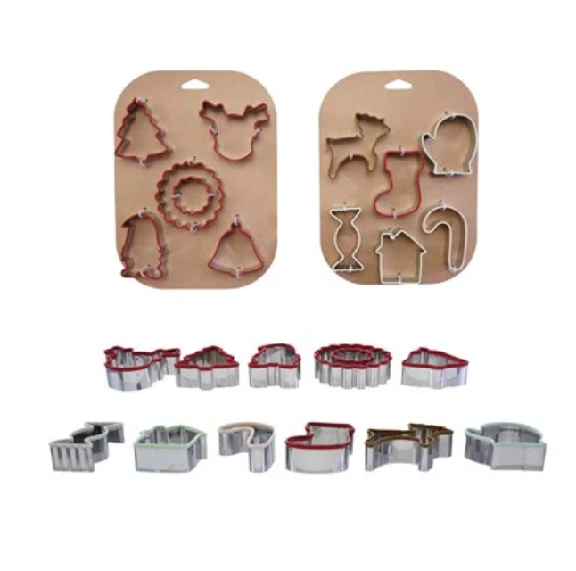 Holiday Cookie Cutter Set/6