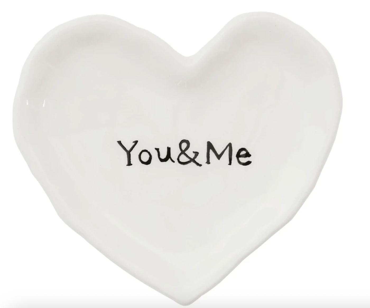 You & Me Heart Dish