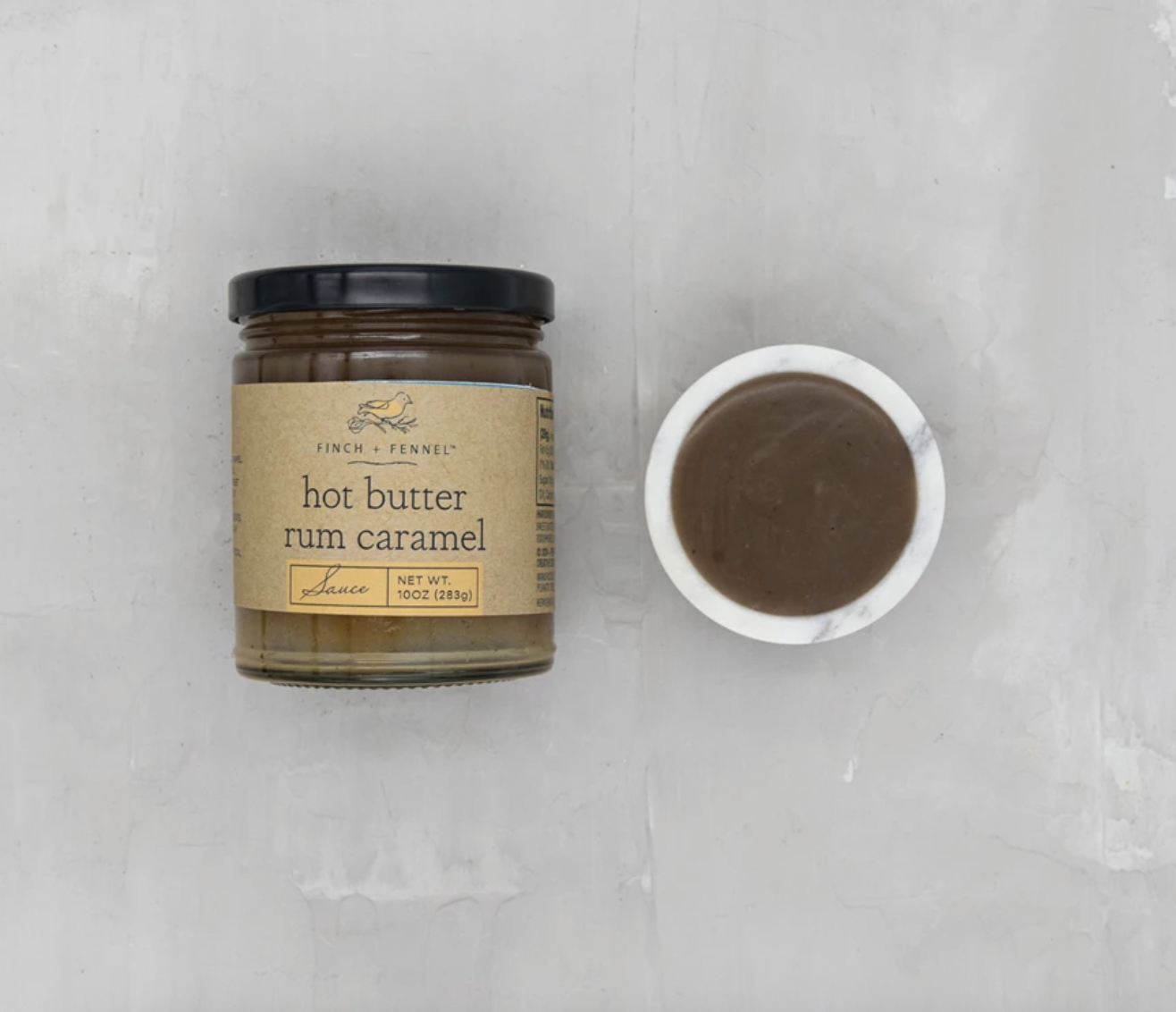 Hot Buttered Rum Caramel Sauce