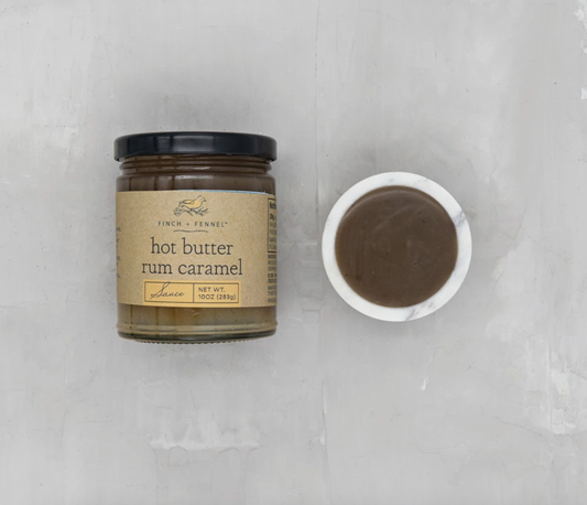 Hot Buttered Rum Caramel Sauce