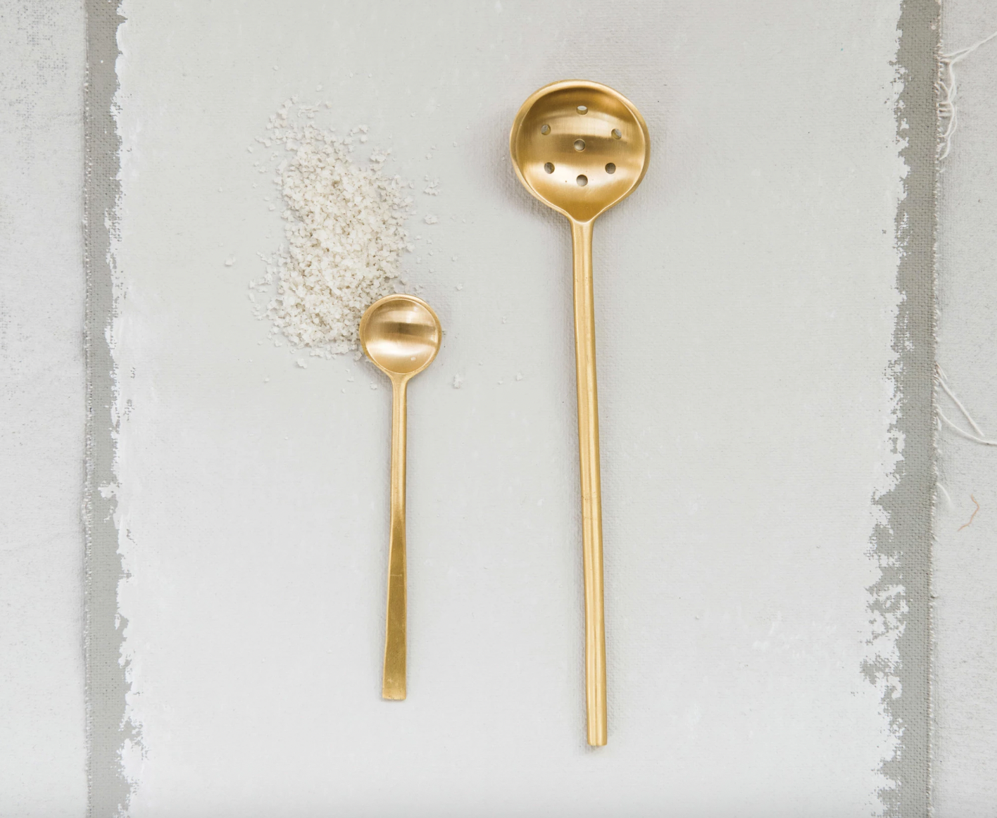 Brass Olive Spoon