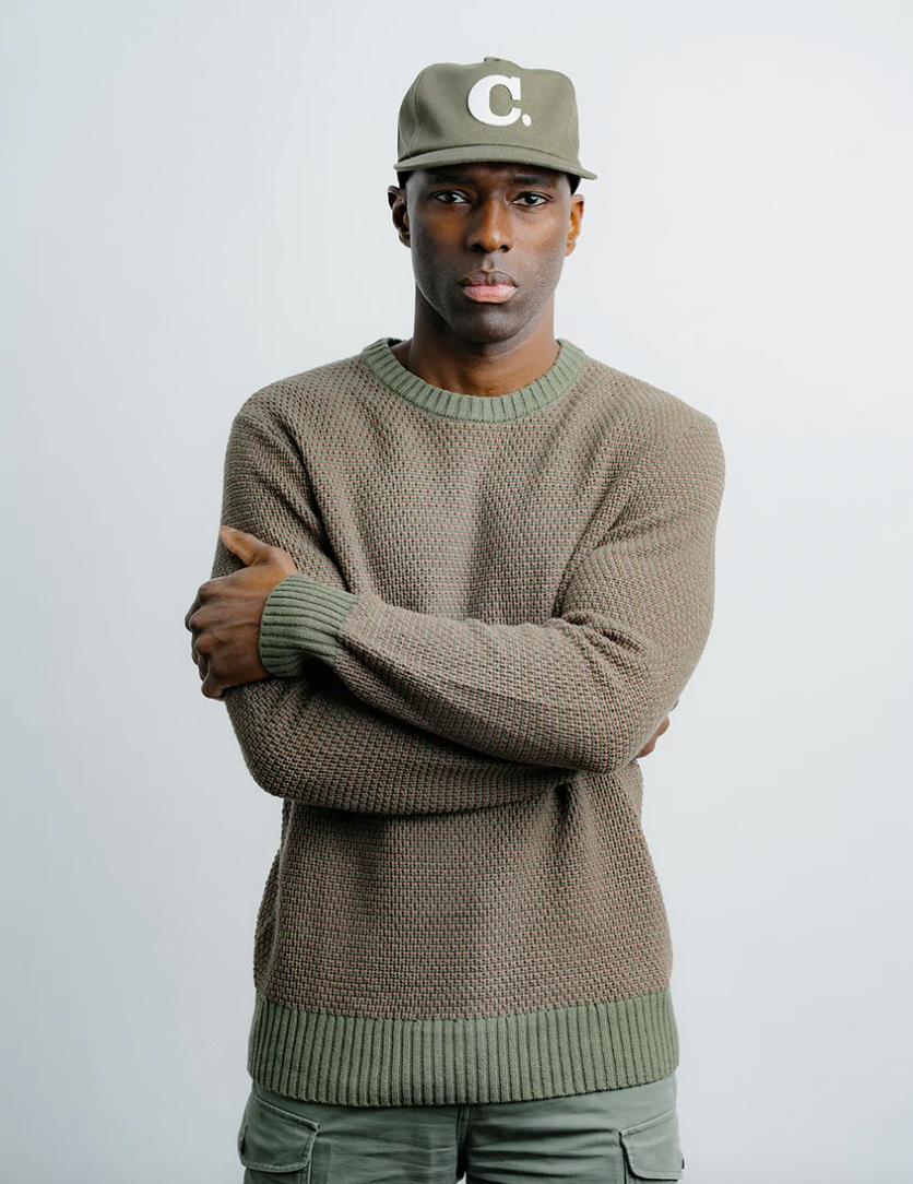 2 Tone Knit Sweater