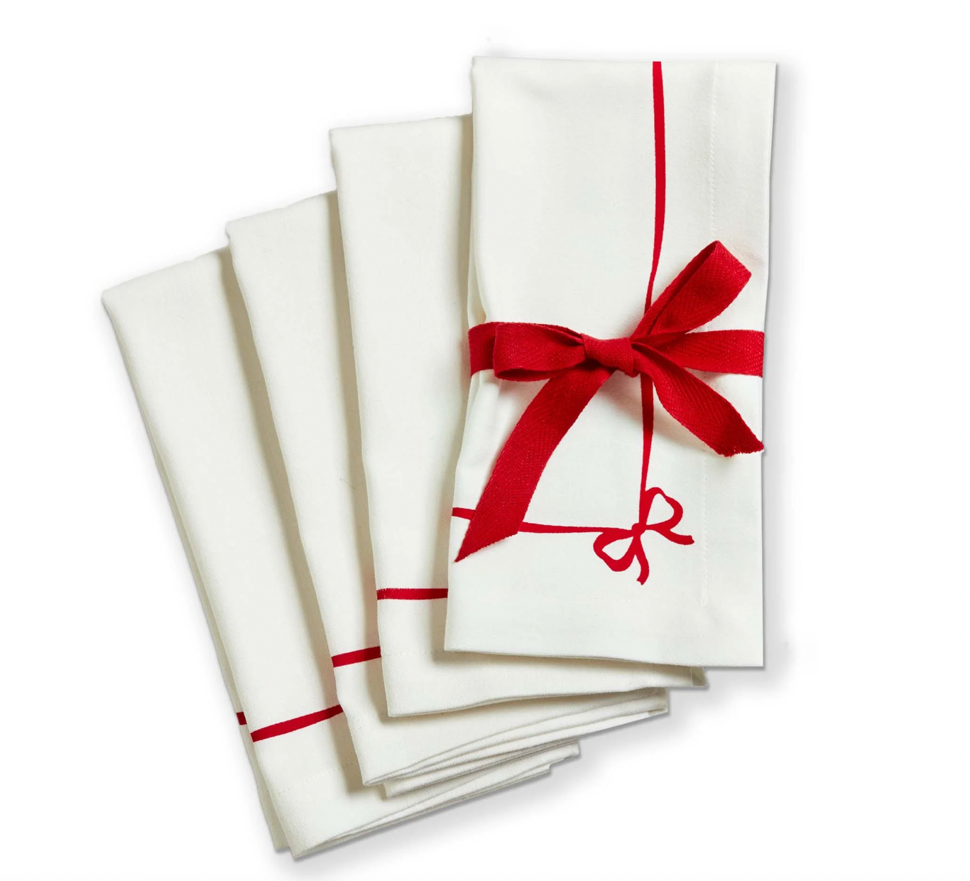 Very Merry Bow Napkin Set