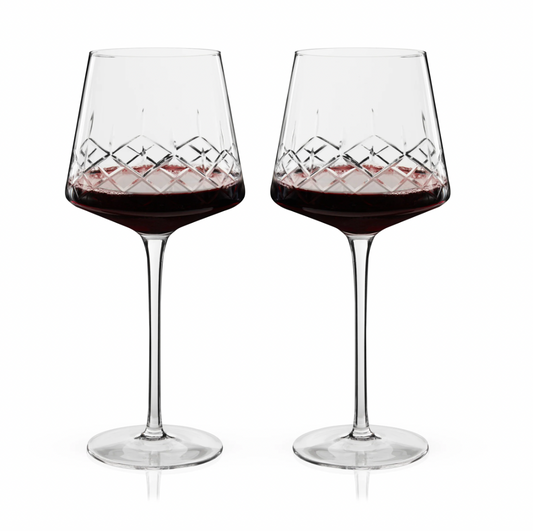 Admiral Burgandy Wine Glass